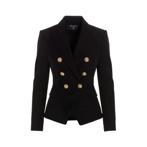 Double-Breasted Tailored Blazer