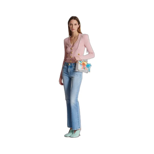 Flared Denim Jeans