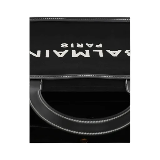 B-Army 42 Monogrammed Canvas And Smooth Leather Tote Bag