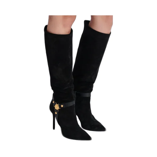 Eva Knee-High Heeled Boots