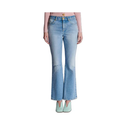 Flared Denim Jeans