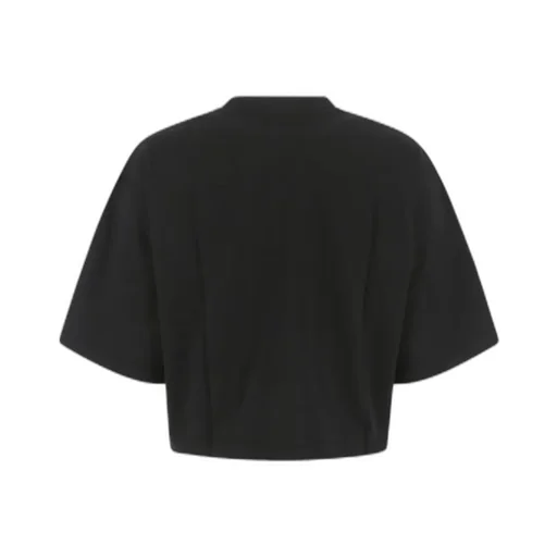 Logo Printed Cropped T-Shirt