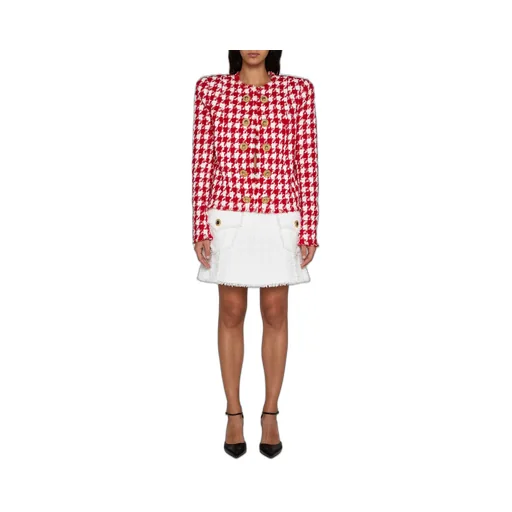 A-Line Tweed Skirt