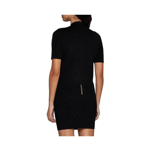 Logo Button Knitted Sweater