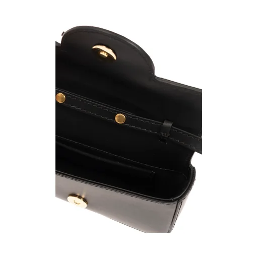 B Buzz Logo-Plaque Foldover Top Mini Tote Bag