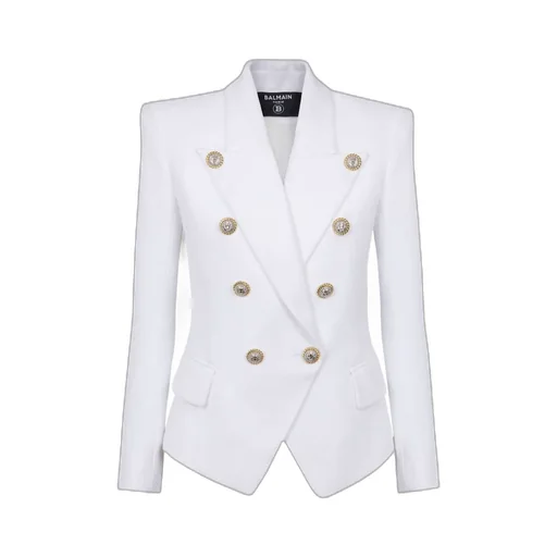 Double-Breasted Tailored Blazer