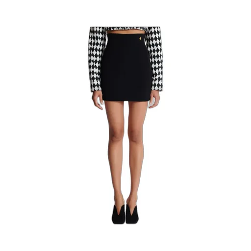 High-Waisted Mini Skirt