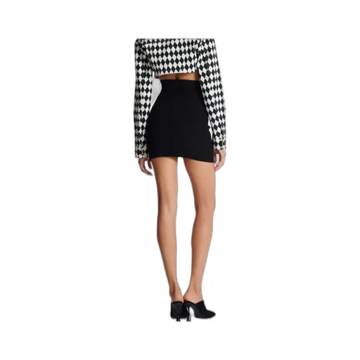 High-Waisted Mini Skirt