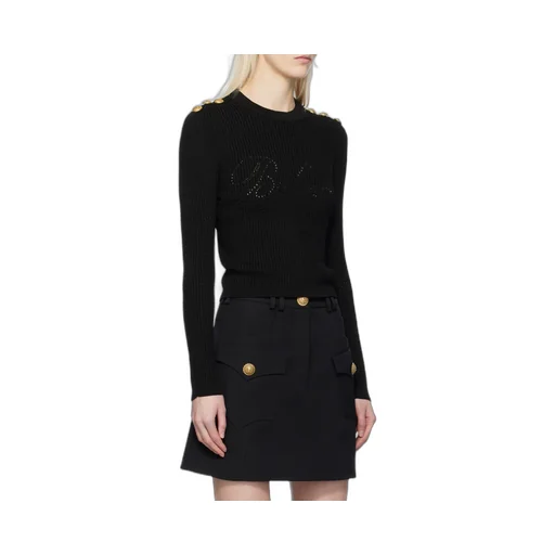 Signature Logo-Embellished Crewneck Jumper