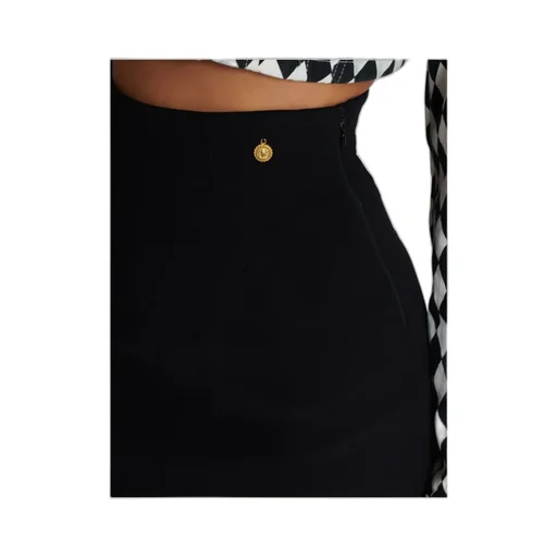 High-Waisted Mini Skirt