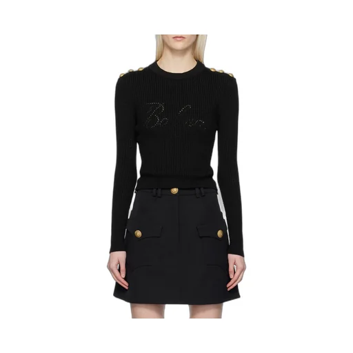 Signature Logo-Embellished Crewneck Jumper