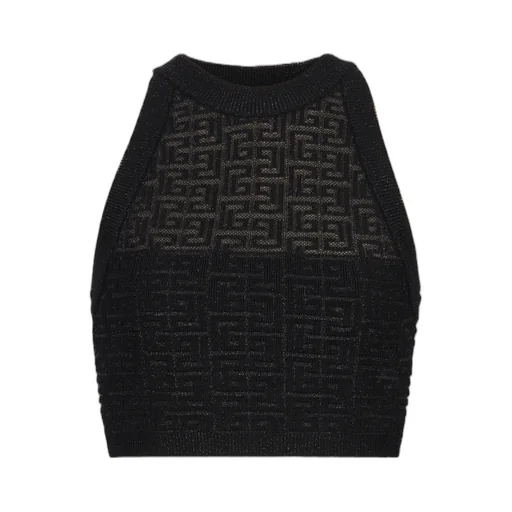 Halter-Neck Cropped Top