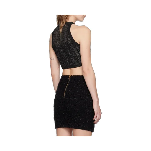 Halter-Neck Cropped Top