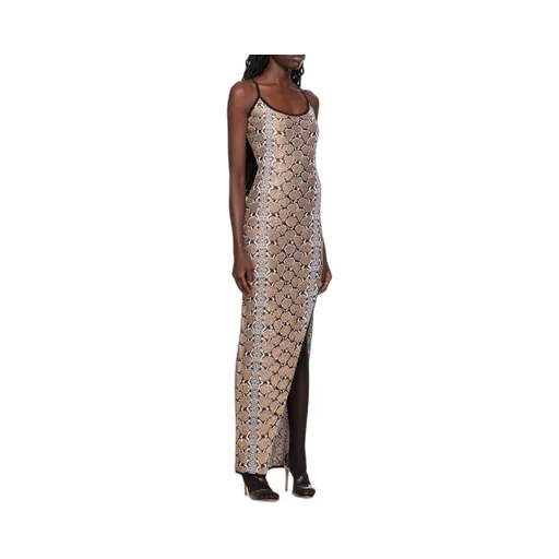 Long Strappy Knit Dress