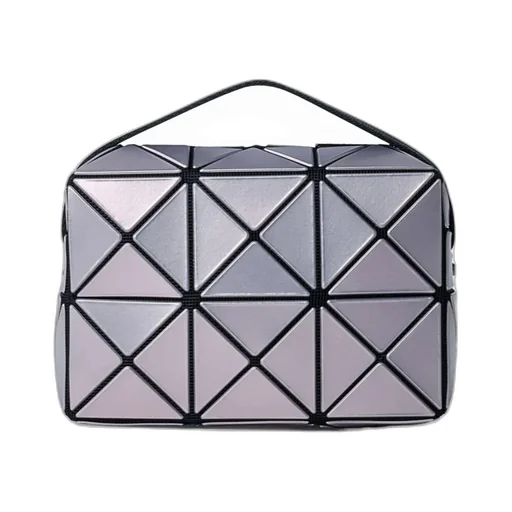 Cuboid Metallic Crossbody Bag