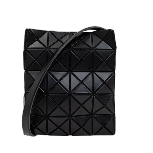 Geometric-Pattern Shoulder Bag