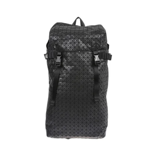 Geometric Buckle Detailed Backpack