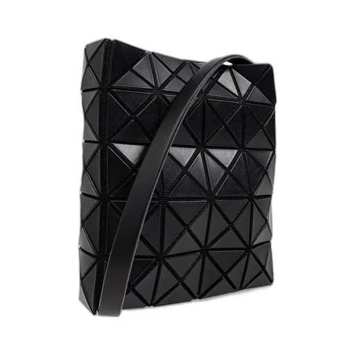 Geometric-Pattern Shoulder Bag