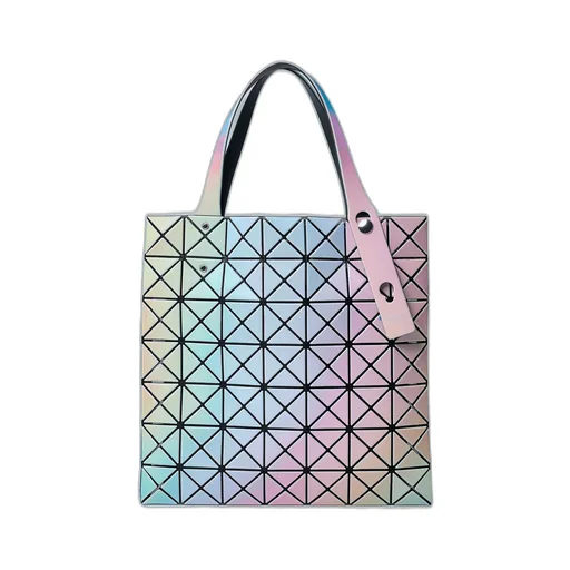 Geometric-Pattern Tote Bag