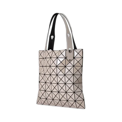 Geometric-Pattern Tote Bag
