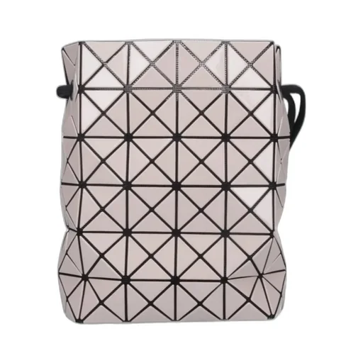 Geometric Drawstring Bucket Bag
