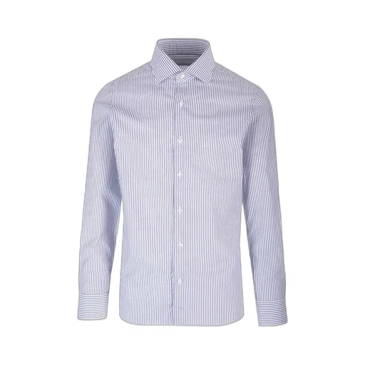Pinstriped Long-Sleeved Shirt