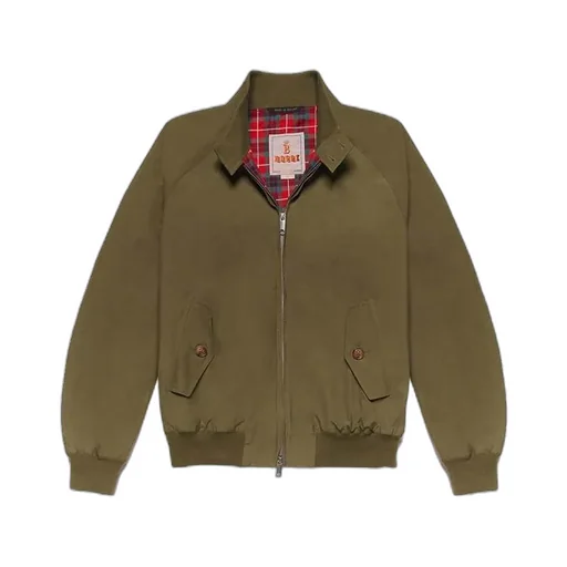 High-Neck Zipped Jacket
