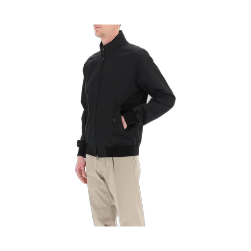 High-Neck Zipped Jacket