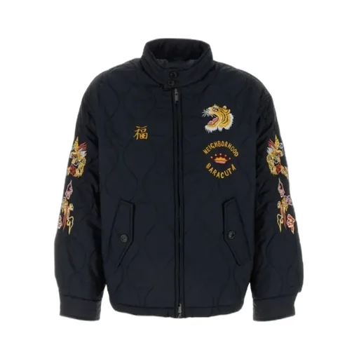 England Embroidered Quilted Jacket