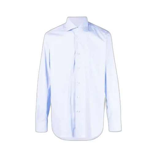 Button-Up Stretch-Cotton Shirt