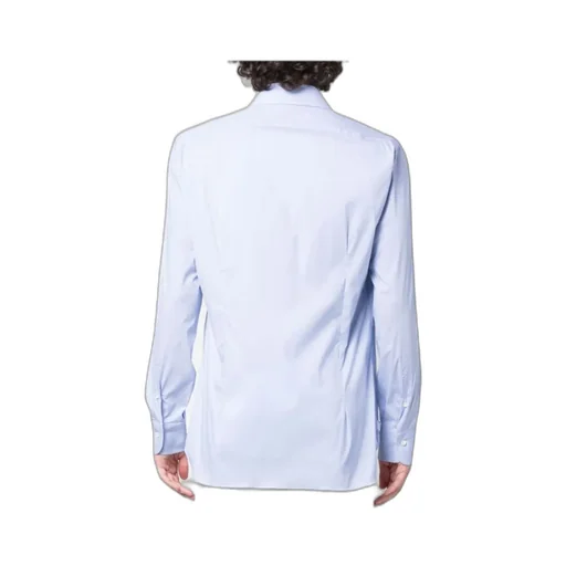 Button-Up Stretch-Cotton Shirt