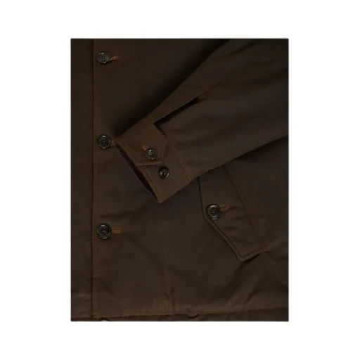 Corduroy-Collar Jacket