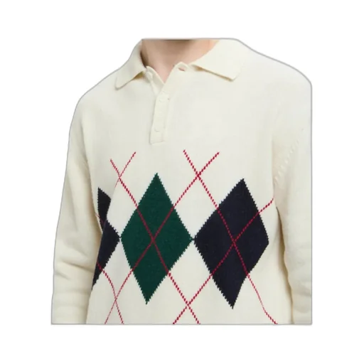 Argyle Knit Jumper