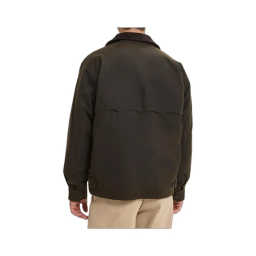 Corduroy-Collar Jacket