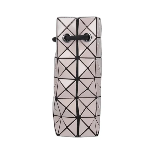 Geometric Drawstring Bucket Bag