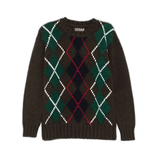 Argyle Knit Jumper