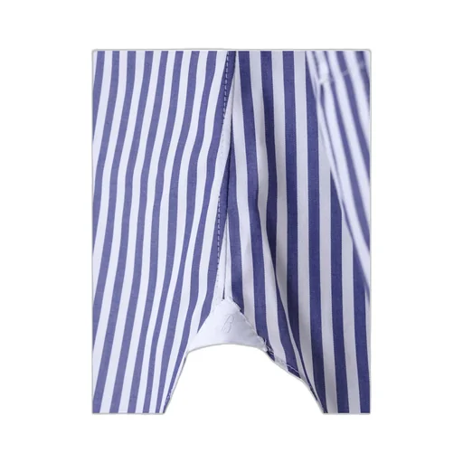 Striped Long-Sleeved Shirt