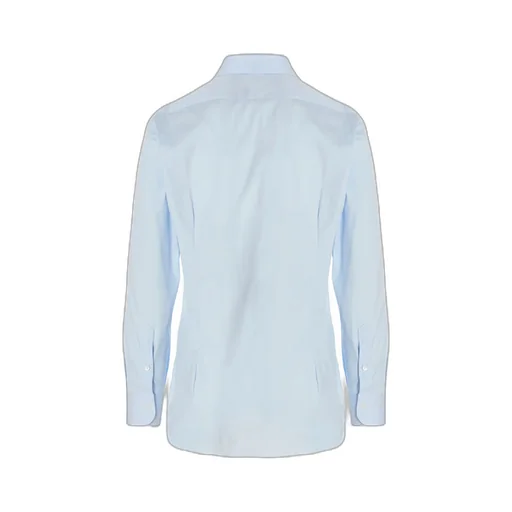Long-Sleeved Poplin Shirt