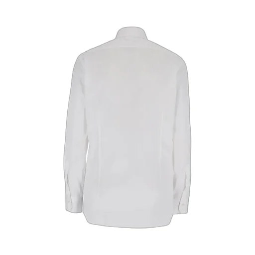 Spread-Collar Cotton Shirt