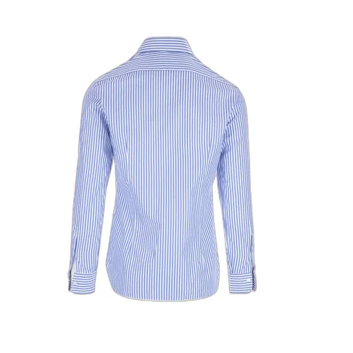 Culto Straight-Hem Pintriped Shirt