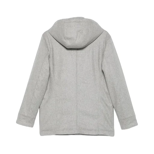 Padded Drawstring-Hood Jacket