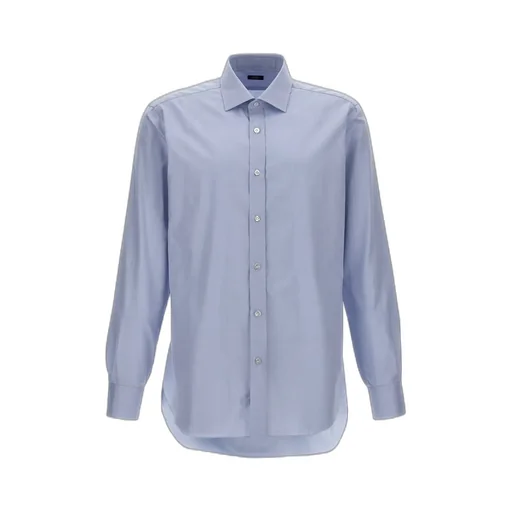 Buttoned Long-Sleeved Shirt