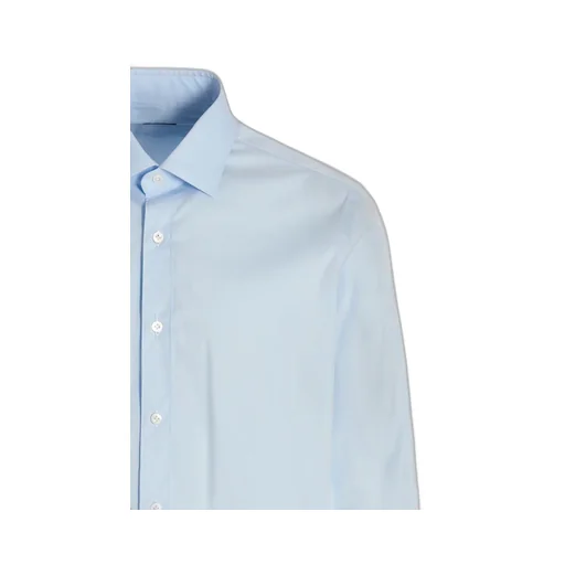 Long-Sleeved Poplin Shirt