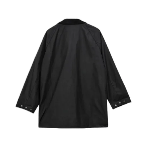 Corduroy-Collar Coat