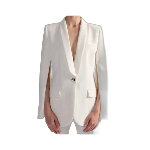 Zip-Up Sleeve Blazer