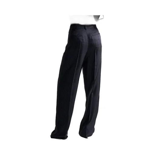High Waist Pleated Trousers