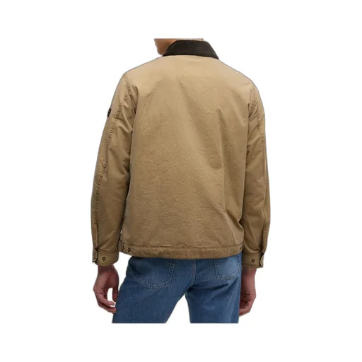 Logo Patch Pocket Detailed Jacket