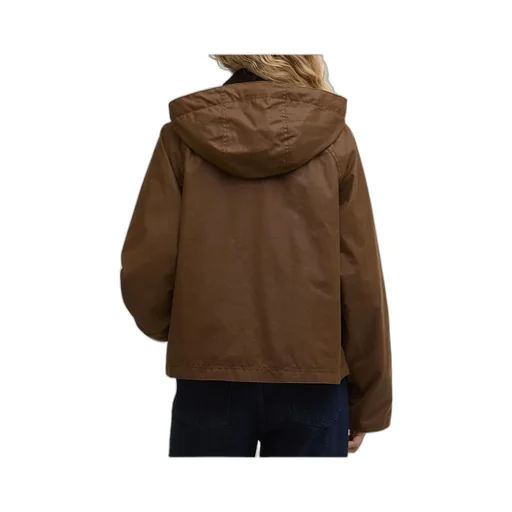Corduroy-Collar Jacket
