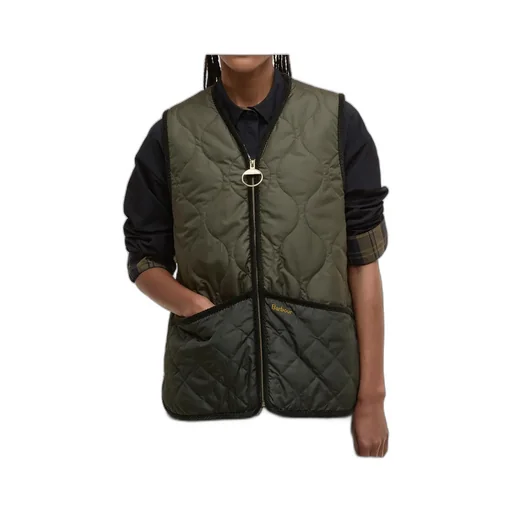 Quilted Zip-Front Gilet