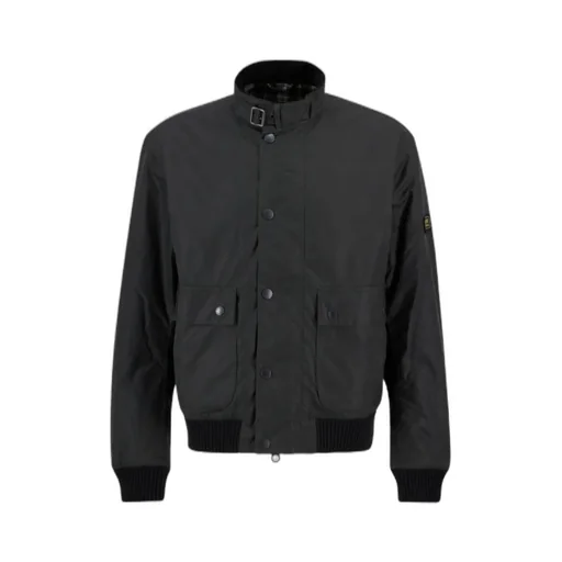 Buttoned Pocket-Detail Jacket
